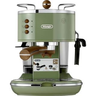 De'Longhi 德龙 复古系列 ECO310.VGR 半自动咖啡机 橄榄绿