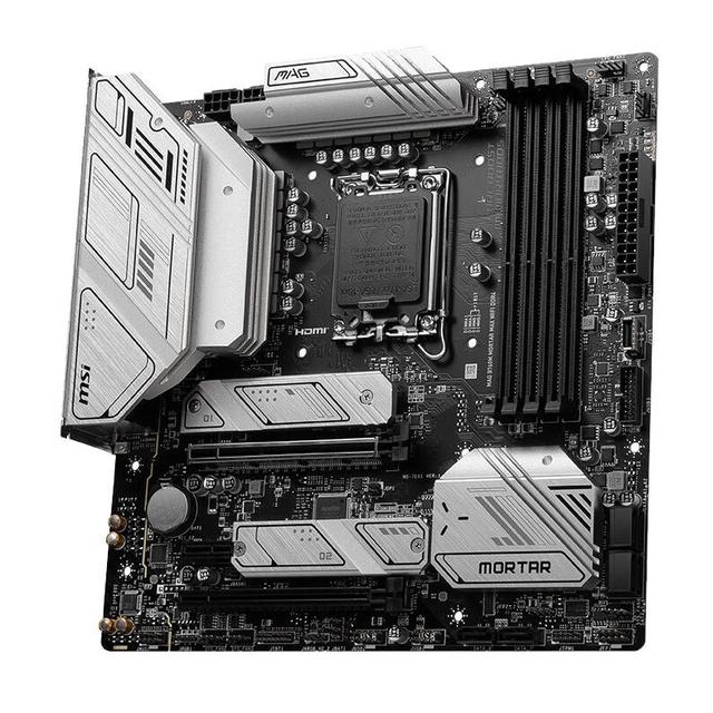 微星 MAG B760M MORTAR MAX WIFI D4 迫击炮 M-ATX主板（Intel B760/LGA 1700）