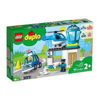 LEGO 乐高 Duplo得宝系列 10959 警察局与警用直升机