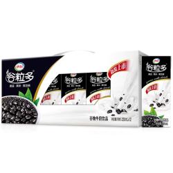 伊利 谷粒多 黑谷牛奶饮品整箱 250ml*12盒 礼盒装