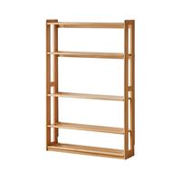 源氏木语儿童家具 儿童书架 全实木落地玩具收纳架储物架卧室简约家用可调节置物架 【山毛榉】儿童书架 1.1米