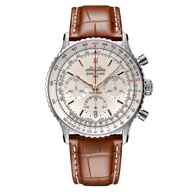 BREITLING 百年灵 航空计时1系列 41毫米自动上链腕表 AB0139211G1P1