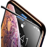 ESCASE【贴坏包赔】 苹果11promax/XS Max钢化膜 iphone11 Pro Max/XSMax带防尘网高清全覆盖防爆玻璃前膜