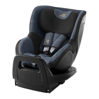 Britax 宝得适 儿童安全座椅0-4岁360度旋转正反调节ISOFIX接口双面骑士PRO 牛仔蓝