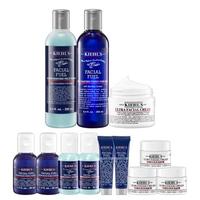 Kiehl's 科颜氏 护肤套装 (男士焕活洁面啫喱250ml+活力爽肤水250ml+高保湿面霜50ml)