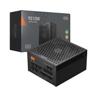 超频三(PCCOOLER)额定1200W YS1200 高阶金牌全模组电源(ATX3.1标准/PCIE5.1/自动启停/全日系电容)支持5090