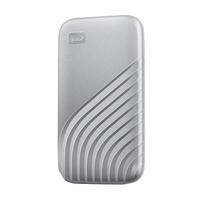 西部数据 My Passport随行SSD系列 USB 3.2 移动固态硬盘 Type-C 1TB 星河银 WDBAGF0010BSL
