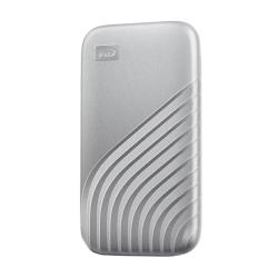 西部数据 My Passport随行SSD系列 USB 3.2 移动固态硬盘 Type-C 1TB 星河银 手机直连笔记本两用外接