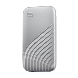西部数据 My Passport随行SSD系列 USB 3.2 移动固态硬盘 Type-C 1TB 星河银 WDBAGF0010BSL