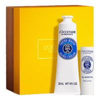 L'OCCITANE/欧舒丹 滋养补水保湿 乳木果套装礼盒+护手霜+润唇膏  乳木果手霜30ml +乳木果唇膏4.5g
