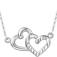 CHOW TAI FOOK 周大福 PT161953 心形Pt950铂金项链 40cm 1.84g