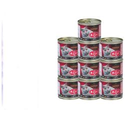 小李子主食猫罐头 经典配方10罐（200g*10罐）