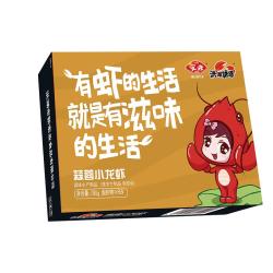 洪湖诱惑 蒜蓉小龙虾 3-5钱 700g 净虾≥385g