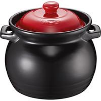 ASD 爱仕达 聚味系列 JLF60CP 砂锅(22cm、6L、陶瓷、黑色)