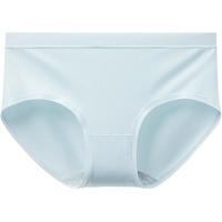 有棵树 YOUKESHU40支棉女士内裤抗菌棉裆中腰三角大码无痕少女生式短裤 浅咖+浅灰+蓝灰+米白 4条 L