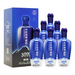 天佑德 白酒 海拔3000 52度清香型白酒 青稞酒 中秋礼盒 节日送礼 52度 500mL 6瓶