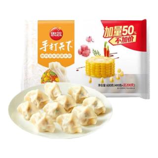 思念 水饺系列 手打天下 猪肉玉米蔬菜水饺 600g