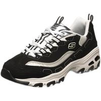 SKECHERS 斯凯奇 D'lites 1.0 女子休闲运动鞋 149463/BKW 黑色/白色 39