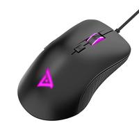 钛度 301Pro 游戏鼠标 有线电竞RGB 3327芯片 宏程 黑色 12400DPI