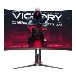AOC CQ27G2 27英寸 VA 曲面 FreeSync 显示器(2560×1440、144Hz、120%sRGB、HDR10)