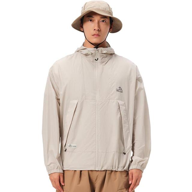 伯希和 山系防晒衣服男女户外皮肤衣外套 浮岩灰|凉感防晒 S