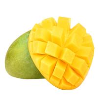 玖原农珍 海南青皮金煌芒现摘优选大芒果 新鲜水果 4.5斤 -5斤 单果 305g+ 5斤 含箱 单果160-300g