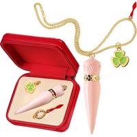 路铂廷（Christian Louboutin）CL女王权杖光耀唇膏礼盒套装001G 萝卜丁口红 
