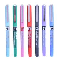 Snowhite 白雪 PVN159 拔帽中性笔 蓝色 0.38mm 12支装