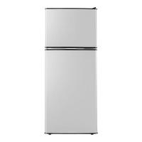 冰熊 104L双门冰箱 上冷冻下冷藏 节能减霜