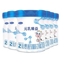 完达山 元乳系列 较大婴儿奶粉 国产版 2段 800g*6罐