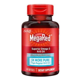 MegaRed 500mg 磷虾油 40粒