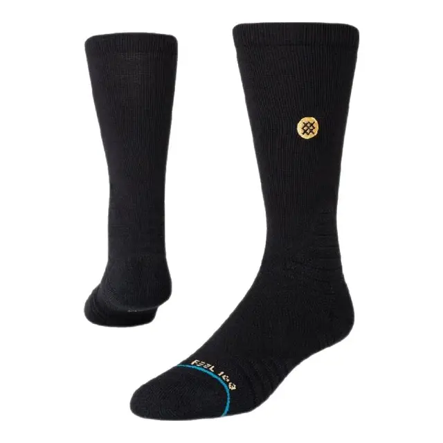 STANCE feel100 中性运动袜 M35A19ALL-BLK 黑色 M