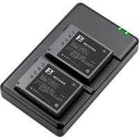 FB 沣标 FB-NP-W126S(G) 相机电池 7.2V 1140mAh 充电套装 2块装