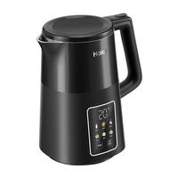 海尔(Haier)电水壶热水壶烧水壶 304不锈钢1.5L炫彩触控屏家用恒温智能无缝内胆HKT-K2S1501 【智能屏显】304&恒温 1.5L
