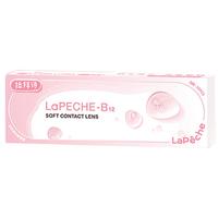 LaPeche拉拜诗 小粉片水信玄饼B12 透明隐形眼镜 日抛30片装 700度