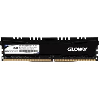 光威 悍将系列 DDR4 2666MHz 台式机内存 马甲条 黑色 8GB