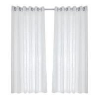 JINCHAN 金蝉 免打孔窗纱 白色 1.1*1.5m-1.6*1.5m 含杆