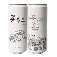 岱记精酿 经典小麦白啤酒精酿啤酒 原浆橘香白啤330ml罐装整箱 原麦汁11度 白啤330ml*24瓶+酒杯*1