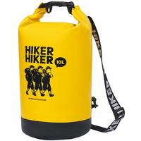 伯希和（Pelliot）户外漂流溯溪防水包露营旅行背包沙滩收纳袋16404401黄色10L单肩 明黄色