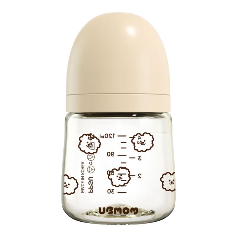  UBMOM 防胀气 婴儿奶瓶 SS号奶嘴  小金龙 0-7个月 120ml