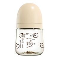 UBMOM 防胀气 婴儿奶瓶 SS号奶嘴  小金龙 0-7个月 120ml