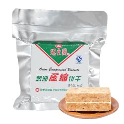 冠生园 葱油味压缩饼干118g 户外营养饱腹干粮徒步露营方便应急即食品