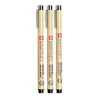 SAKURA 樱花 XSDK-6P 针管勾线笔0.25mm+0.35mm+BR+1.0mm 黑色 4支装