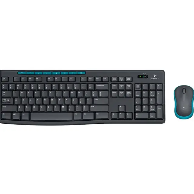 Logitech 罗技 MK270 无线键鼠套装 黑色