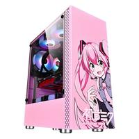 玩嘉 WJCOOLMAN铠甲 电脑机箱 初音粉
