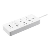 BULL 公牛 小白系列 GNV-UUN153 新国标插排 六位五孔+3USB 白色 5m 1只装