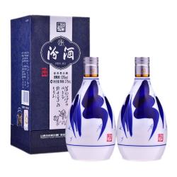 汾酒 青花20 清香型 53度 375ml*2瓶