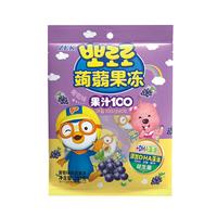 ZEK 葡萄味蒟蒻果冻 100%果汁果冻0脂肪 网红休闲零食200g