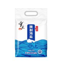 雪天 盐 未加碘盐海盐1200g 腌制泡菜盐 焗盐家用大颗粒无添加食用盐