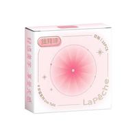 拉拜诗伞语三明治美瞳彩色隐形眼镜日抛10片木槿茶棕525度 【38%含水】木槿茶棕